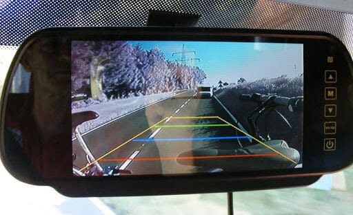rétroviseur dashcam caméra de recul