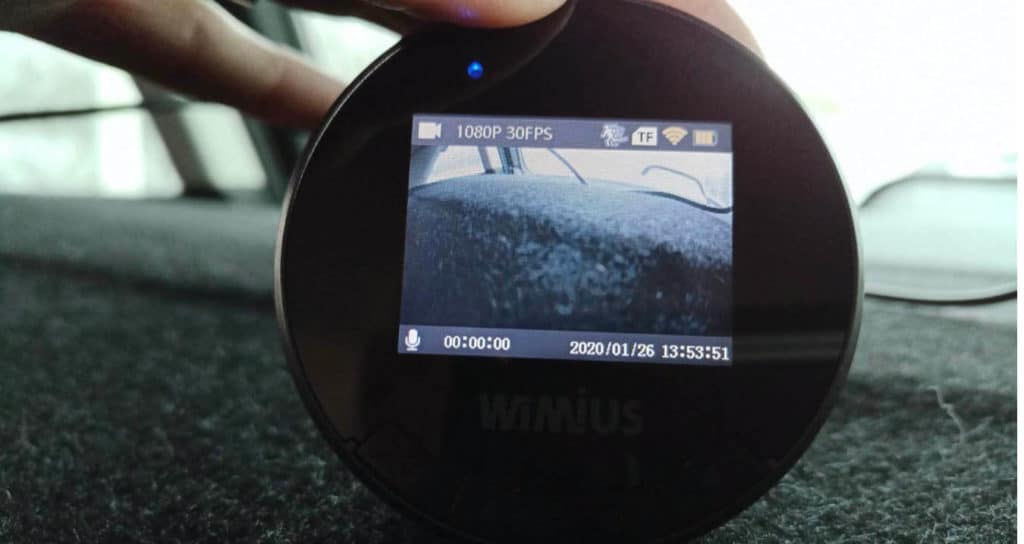 avis test essai caméra embarqué dashcam wimius cd11