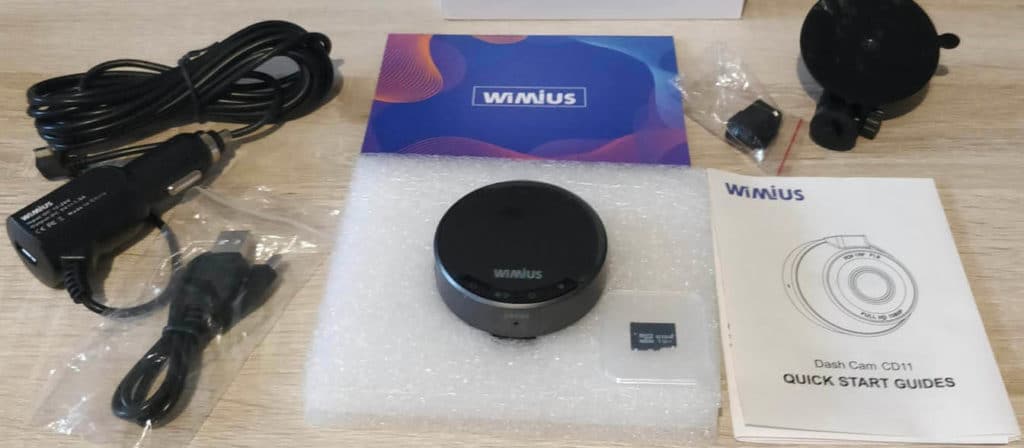 avis test essai caméra embarqué dashcam wimius cd11
