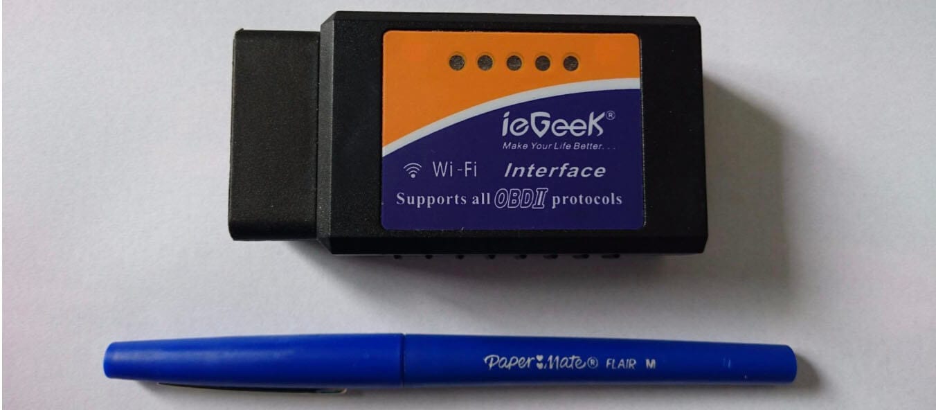 ieGeek WiFi sans fil OBD-II Mini OBD2 adaptateur d'outil de scanner de  diagnostic de