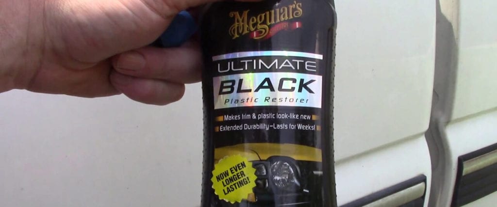 avis test meguiars ultimate black rénovateur plastique