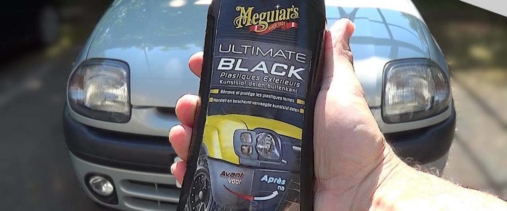 avis test meguiars ultimate black rénovateur plastique