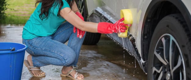 meilleure éponge lavage voiture auto