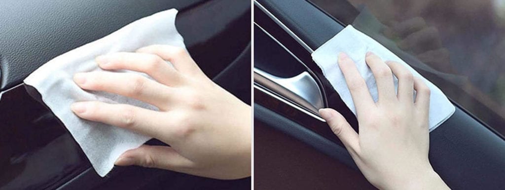 meilleures lingettes nettoyantes plastique carrosserie intérieur extérieur voiture auto