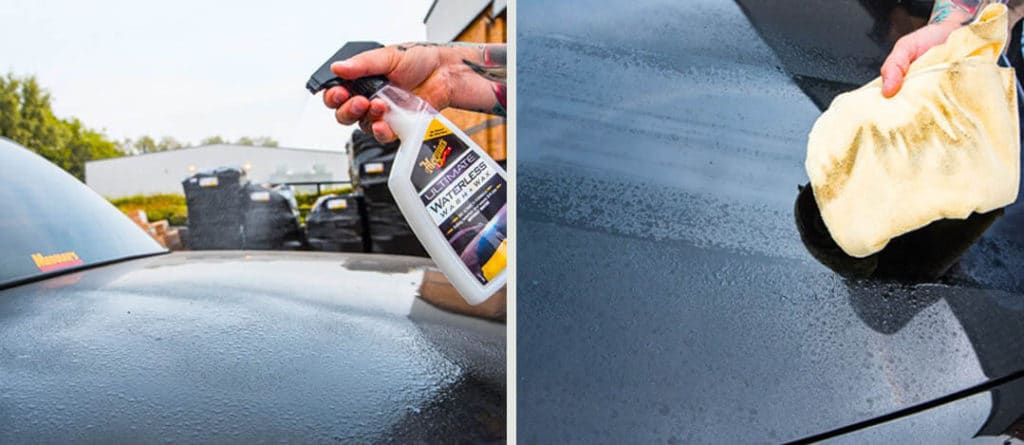 avis test essai Shampooing sans eau meguiar's wash wax anywhere