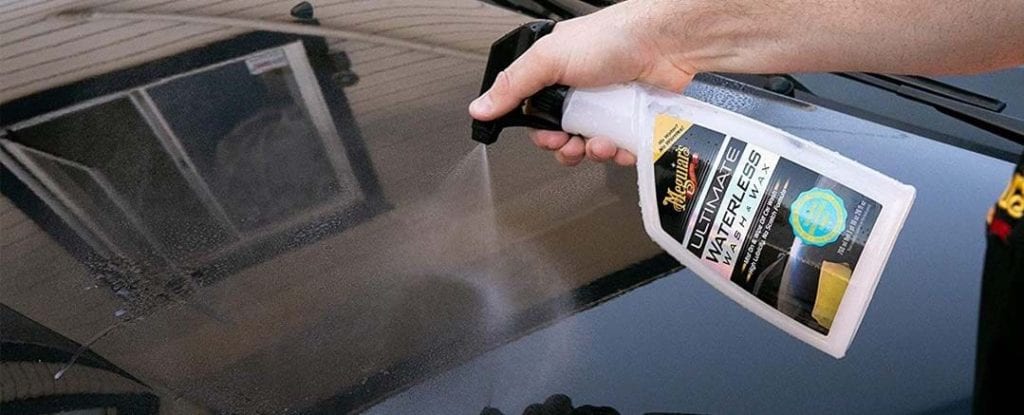 avis test essai Shampooing sans eau meguiar's wash wax anywhere