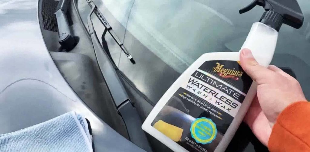 avis test essai Shampooing sans eau meguiar's wash wax anywhere