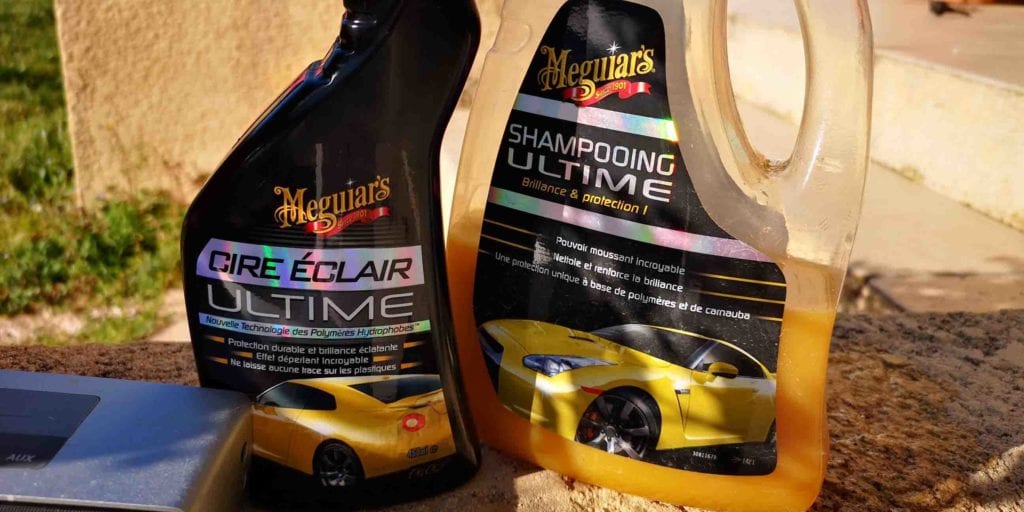 avis test essai cire éclair ultime meguiar's