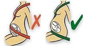 meilleur adaptateur ceinture de sécurité femme enceinte grossesse enfant obèse