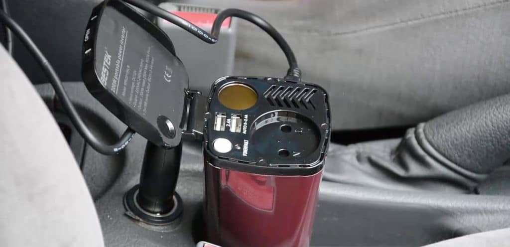 meilleur convertisseur courant voiture auto usb secteur allume cigare