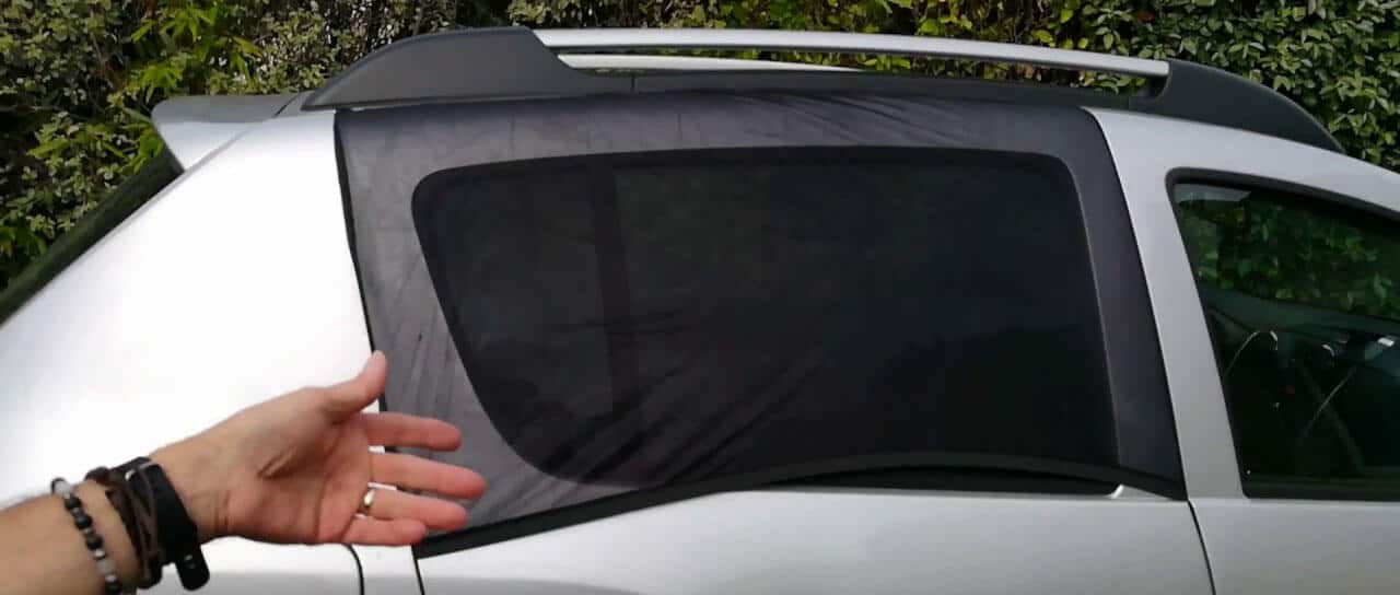PrimeMatik - Pare-Soleil de voiture pour fenêtres latérale arrière pour  bébé, enfant et animal domestique