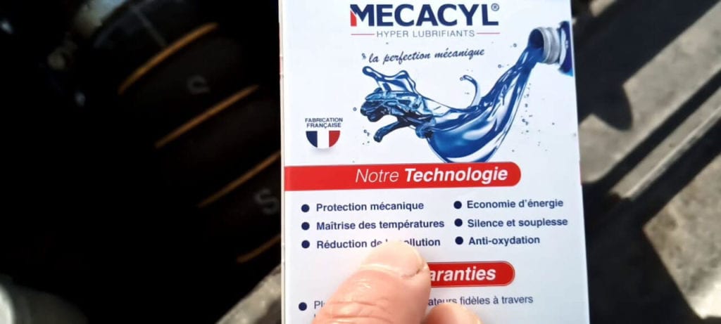 avis test essai additif mecacyl lubrifiant voiture