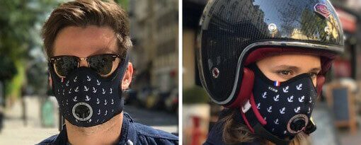 meilleur masque anti pollution moto scooter