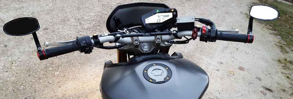 meilleur rétroviseur embout de guidon moto scooter