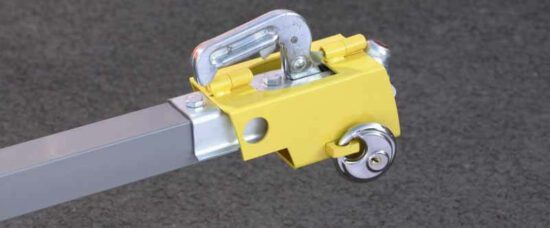 Antivol Remorque Attelée, Cadenas Remorque Super Pratique, Protection Antivol Remorque Attelée, Cadenas Remorque Super Pratique, Protection