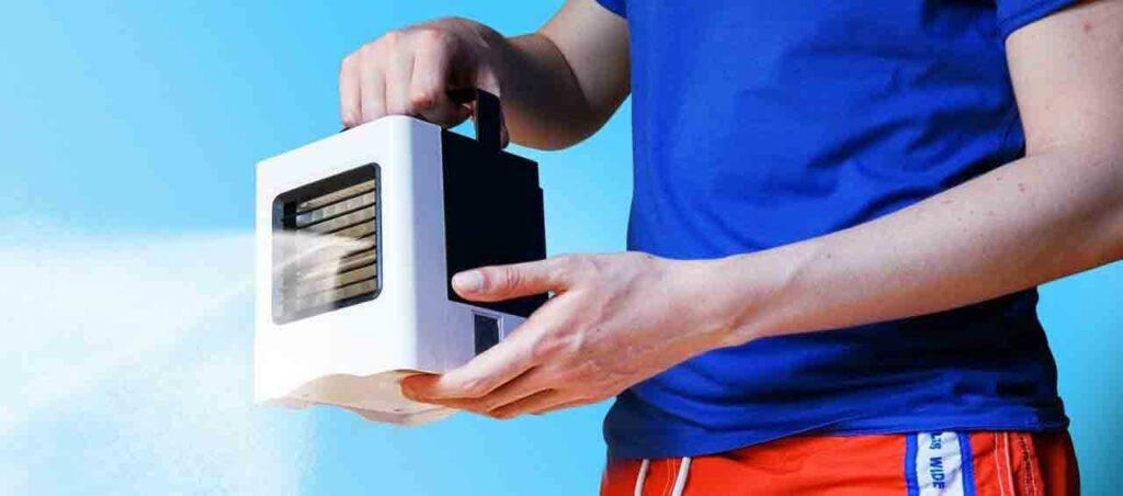meilleur mini climatiseur rafraichisseur air voiture auto 12V allume cigare