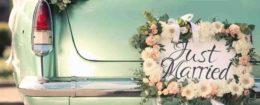 meilleure décoration mariage voiture auto