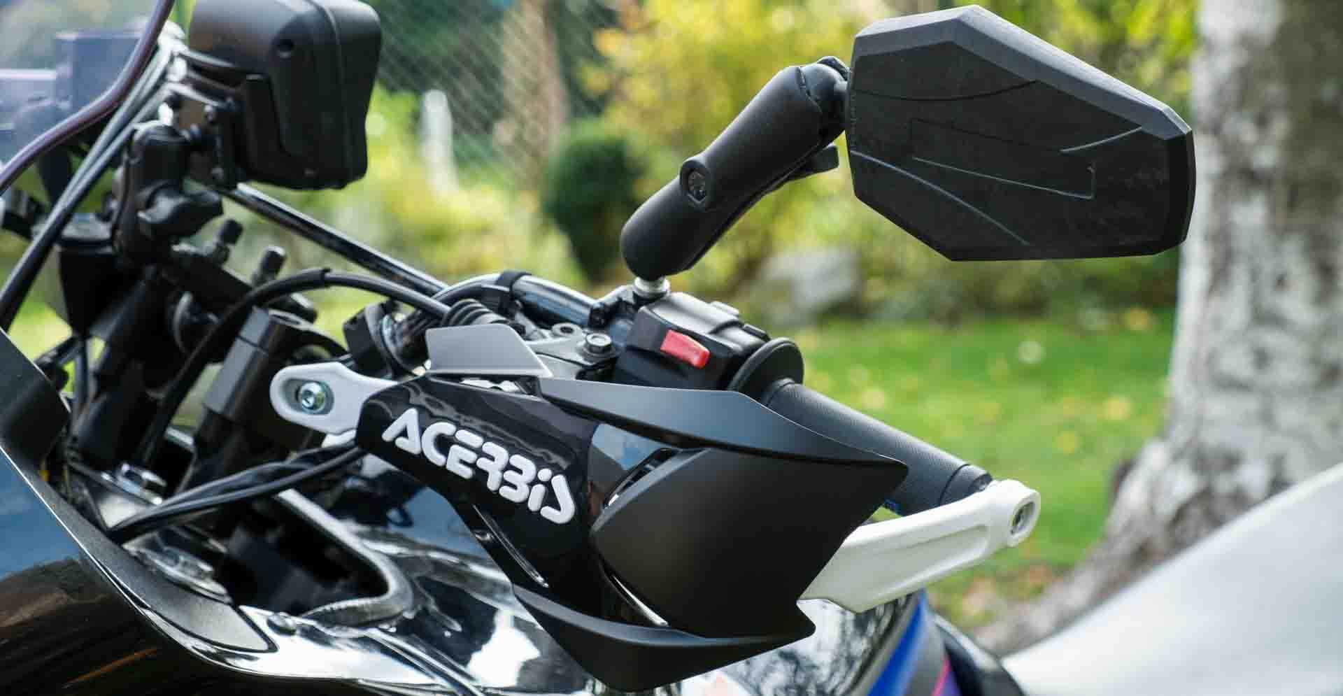 AnXin Protège-mains universels en plastique PP pour moto tout-terrain, 22  mm et 28 mm pour moto tout-terrain, enduro, VTT, motocross - Noir :  : Auto et Moto