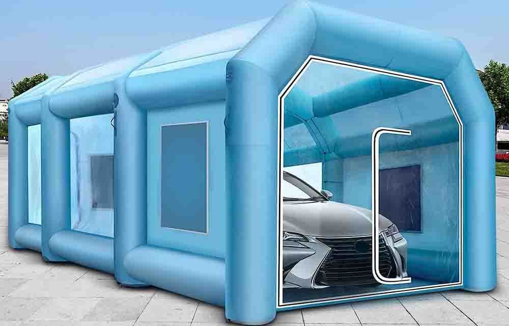 meilleure cabine peinture gonflable carrosserie