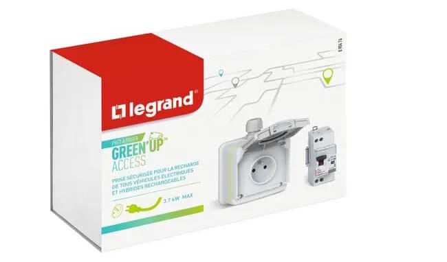 avis prise électrique green up legrand access borne