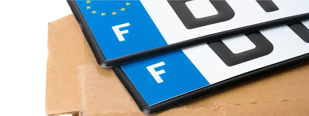 meilleure plaque immatriculation voiture